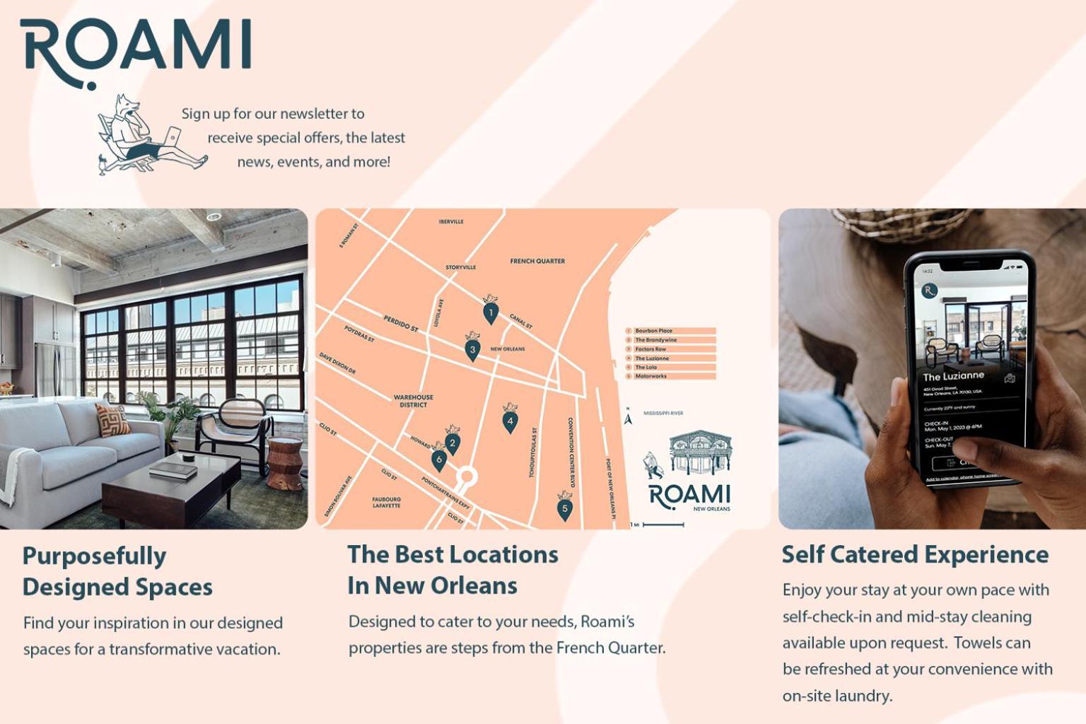 Roami At Factors Row Aparthotel New Orleans Ngoại thất bức ảnh